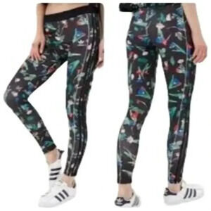 Adidas Bellista Black Floral Pants